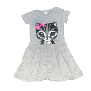 Kitten dress little girls